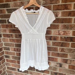 Aritzia Wilfred Baby Doll pure cotton  tunic dress top